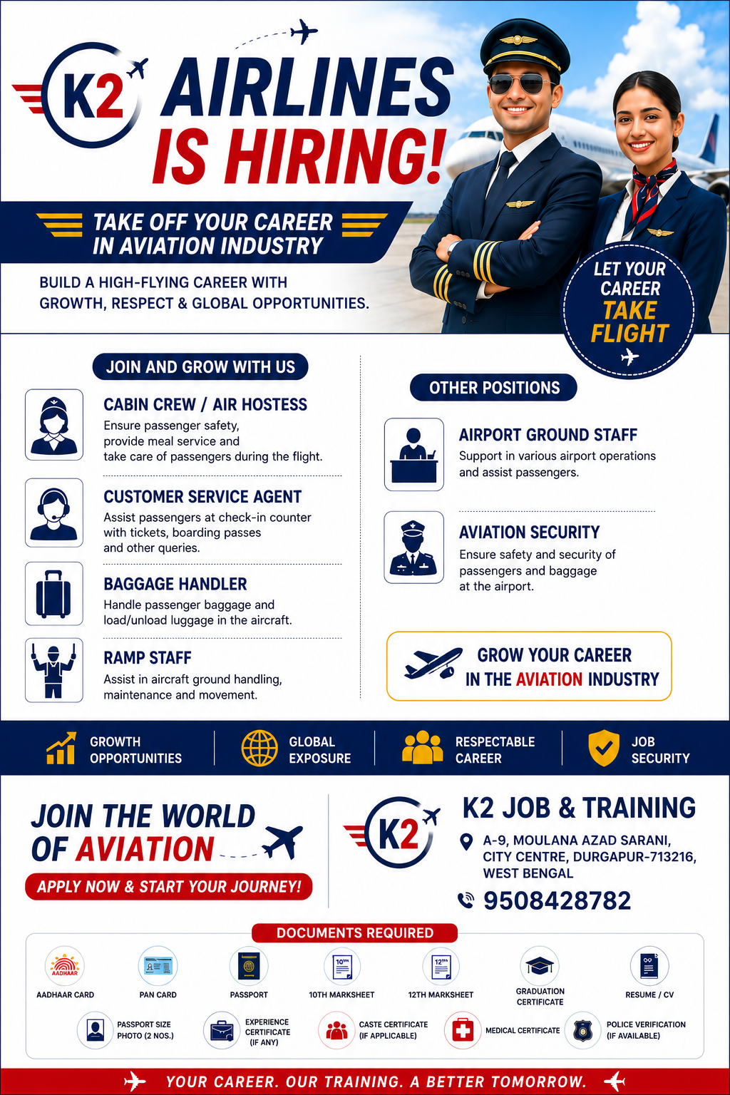 K2 Airlines career and training opportunities