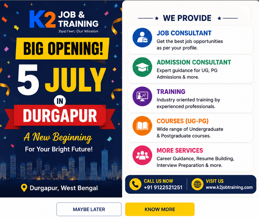K2 Job & Training